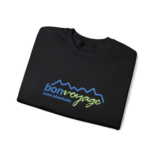 Embroidered Mountain Adventure Sweatshirt - Bonvoyage Snow Adventures - Image 15