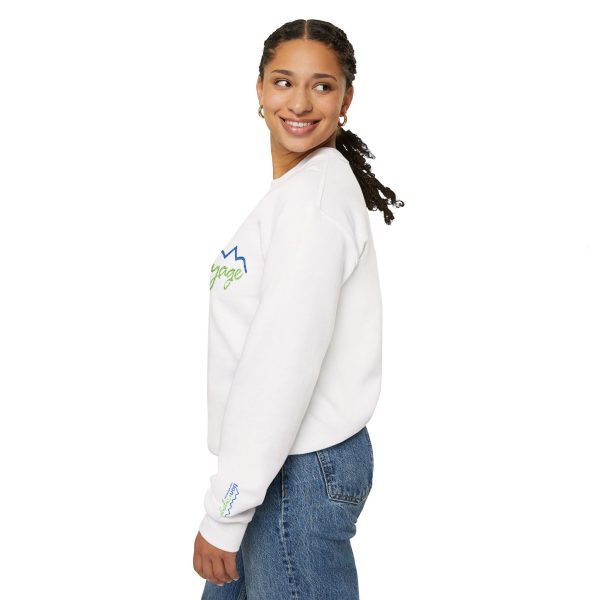 Embroidered Mountain Adventure Sweatshirt - Bonvoyage Snow Adventures - Image 3