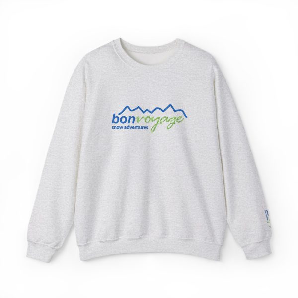 Embroidered Mountain Adventure Sweatshirt - Bonvoyage Snow Adventures - Image 4
