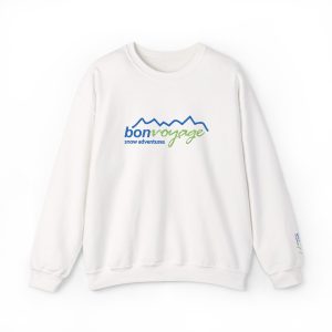 Embroidered Mountain Adventure Sweatshirt - Bonvoyage Snow Adventures