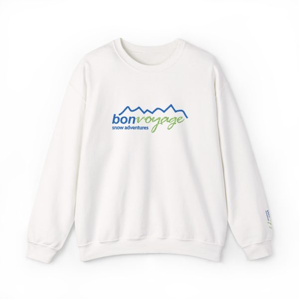 Embroidered Mountain Adventure Sweatshirt - Bonvoyage Snow Adventures