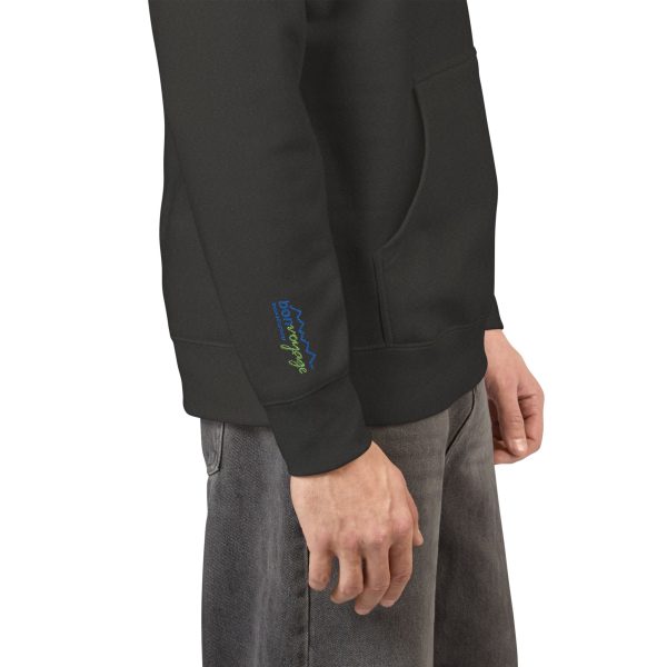 Embroidered Fleece Hoodie for Snow Adventures - Unisex - Image 2