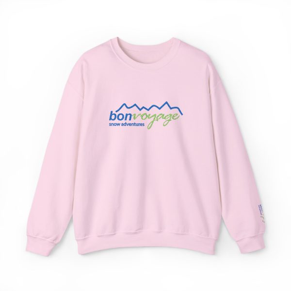 Embroidered Mountain Adventure Sweatshirt - Bonvoyage Snow Adventures - Image 12