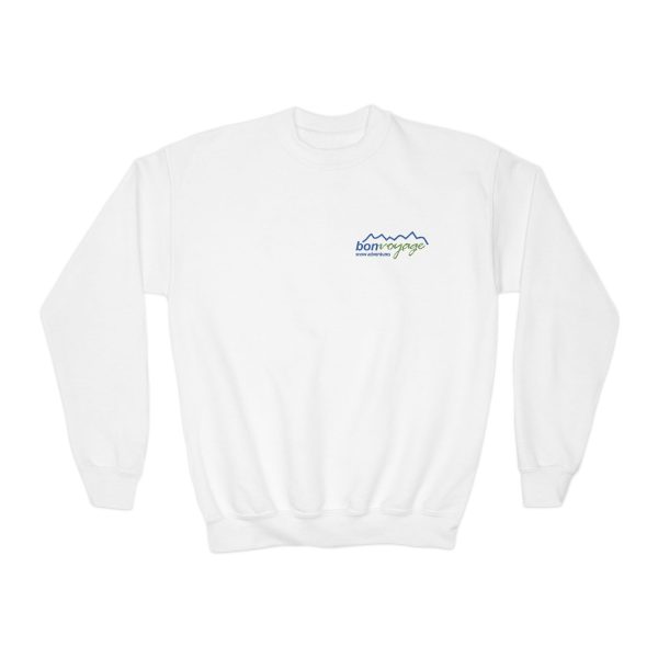 Youth Bonyoyage Snow Adventure Crewneck Sweatshirt - Image 2
