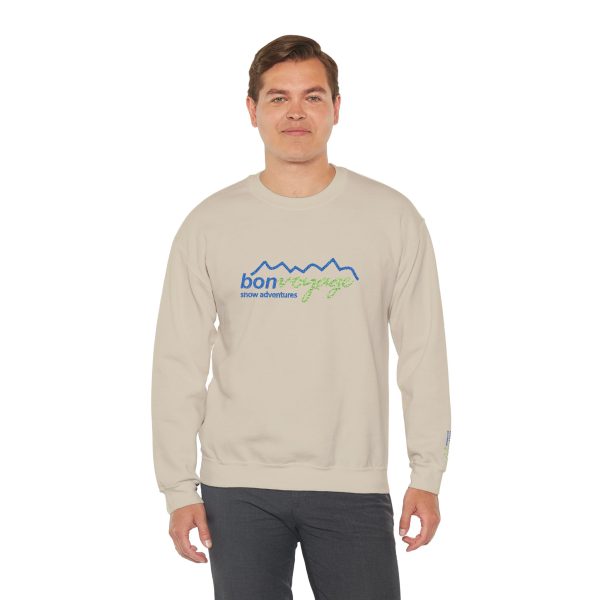 Embroidered Mountain Adventure Sweatshirt - Bonvoyage Snow Adventures - Image 7