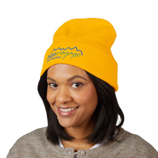 Embroidered Snowmobile Adventures Beanie - Image 4
