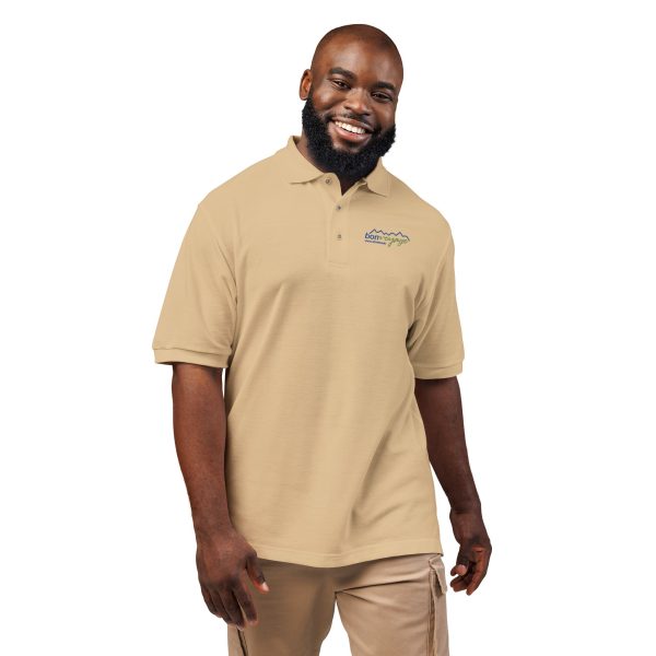 Embroidered Bonvoyage Snow Adventures Unisex Polo Shirt - Image 6