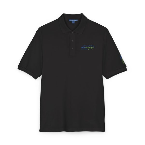 Embroidered Bonvoyage Snow Adventures Unisex Polo Shirt - Image 4